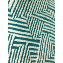 Polyester spandex jacquard knit fabric